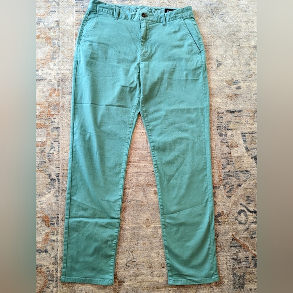 Bonobos Pants Bonobos Original Stretch Washed Chino Duck Egg Green 33x32 Poshmark